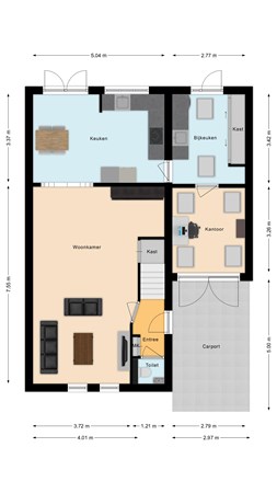 Zicht 31, 7671 ND Vriezenveen - Begane grond.jpg