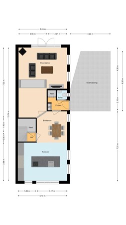 Nieuwstraat 27, 7681 ER Vroomshoop - Begane grond.jpg