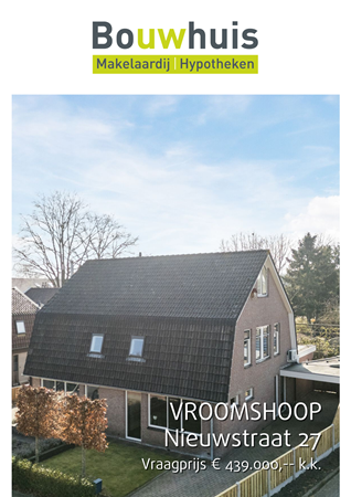 Brochure - Nieuwstraat 27, 7681 ER VROOMSHOOP (3) - Nieuwstraat 27, 7681 ER Vroomshoop