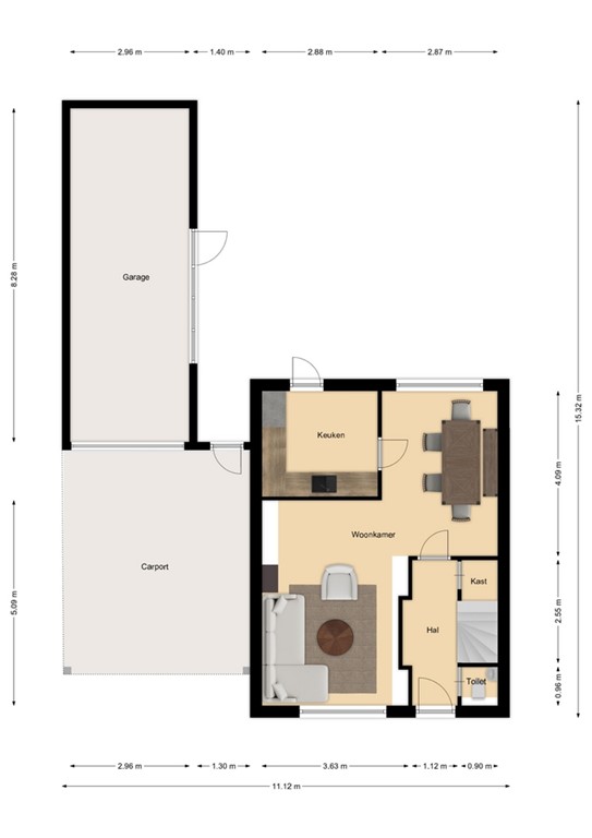 mediumsize floorplan