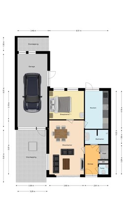 Beukenhoek 27, 7681 HJ Vroomshoop - Begane grond.jpg