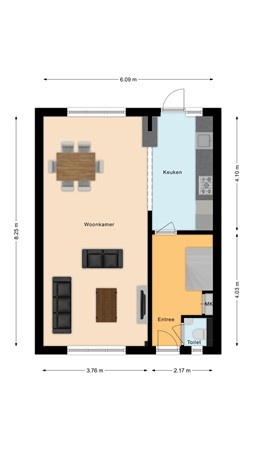 Broekmaten 18, 7683 XH Den Ham - Begane grond.jpg