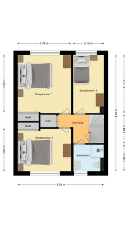 Broekmaten 18, 7683 XH Den Ham - Eerste verdieping.jpg