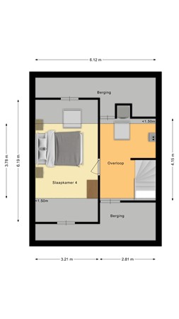 Broekmaten 18, 7683 XH Den Ham - Tweede verdieping.jpg