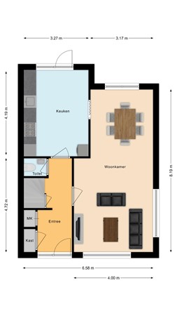 Plantsoen 34, 7681 XP Vroomshoop - Begane grond.jpg