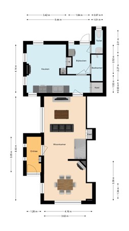 Vierzonenweg 32, 7681 DZ Vroomshoop - Begane grond.jpg