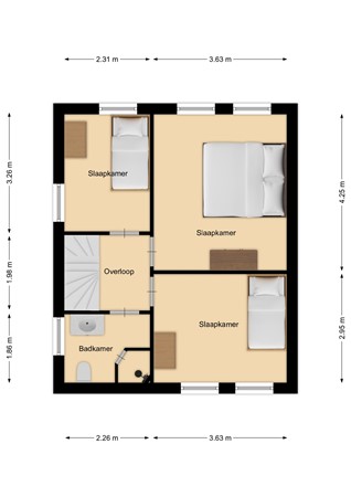 Dreef 70, 7681 CA Vroomshoop - 176313100_dreef_70_7681c_first_floor_co_first_design_20250901_0c7826.jpg