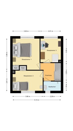 Nieuwstraat 9, 7687 BA Daarlerveen - Eerste verdieping.jpg