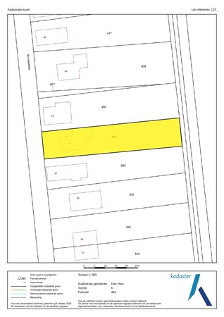 Schoolstraat 42, 7686 CM Geerdijk - Kadastrale kaart - Den Ham K 491_page-0001.jpg