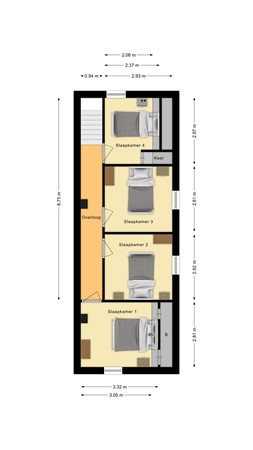 Nieuwstraat 31, 7681 ER Vroomshoop - Eerste verdieping.jpg