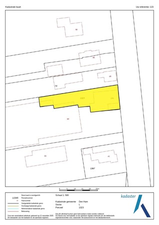 Noorderweg 64A, 7686 CG Geerdijk - Kadastrale kaart - Den Ham L 1323 - gearceerd_page-0001.jpg