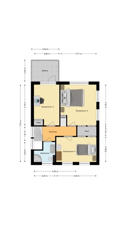 Zwolsekanaal 20, 7681 ED Vroomshoop - Eerste verdieping.jpg