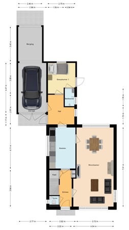 Zwolsekanaal 20, 7681 ED Vroomshoop - Begane grond.jpg