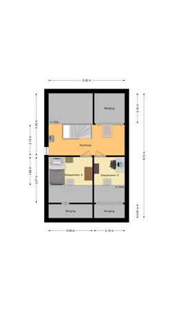 Kwartelhoek 5, 7681 LK Vroomshoop - Tweede verdieping.jpg