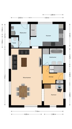 Vinkenweg 74, 7676 SR Westerhaar-Vriezenveensewijk - Begane grond.jpg