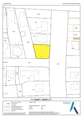 Koningin Beatrixlaan 6A, 7681 AG Vroomshoop - Kadastrale kaart - Den Ham G 635_page-0001.jpg