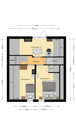 Oranjestraat 9, 7681 DM Vroomshoop - Eerste verdieping.jpg
