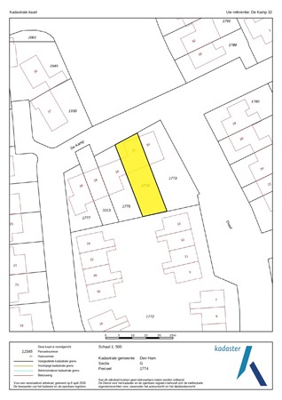 De Kamp 32, 7681 CP Vroomshoop - Kadastrale kaart - Den Ham G 1774 (1) (1)_page-0001.jpg