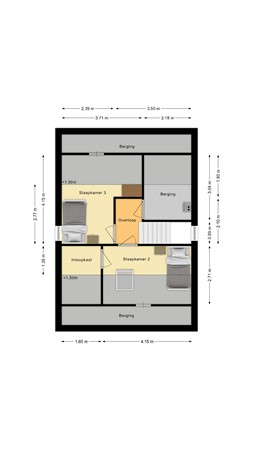 Prins Bernhardstraat 1, 7681 AD Vroomshoop - Eerste verdieping.jpg