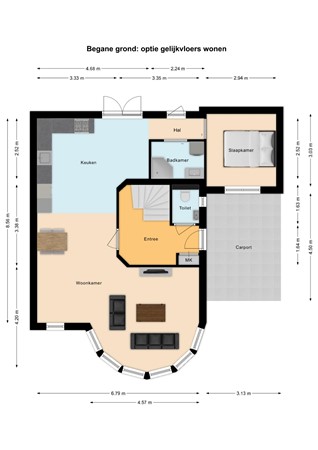 Noorderweg 18, 7681 CB Vroomshoop - Begane grond - optie gelijkvloers wonen.jpg