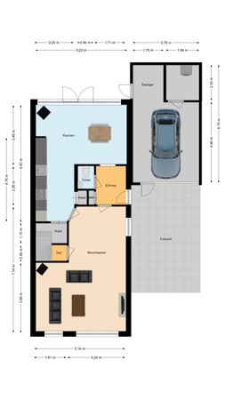 Kwartelhoek 12, 7681 LK Vroomshoop - Begane grond.jpg