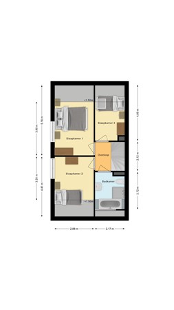 Kwartelhoek 12, 7681 LK Vroomshoop - Eerste verdieping.jpg