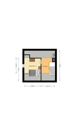 Kwartelhoek 12, 7681 LK Vroomshoop - Tweede verdieping.jpg