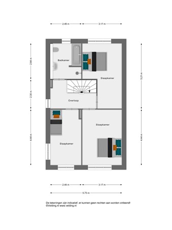 van Alewijkstraat 2H, 7685 PH Beerzerveld - woonlaag2.jpeg