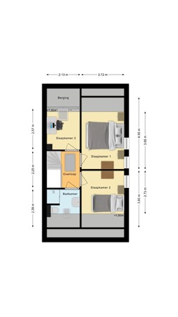 Nieuwstraat 54, 7681 ET Vroomshoop - Eerste verdieping.jpg