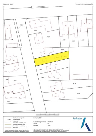 Nieuwstraat 54, 7681 ET Vroomshoop - Kadastrale kaart - Den Ham G 2467 (1)_page-0001.jpg