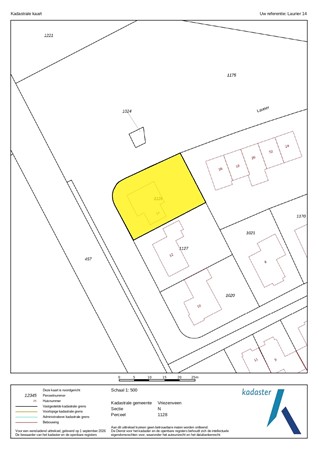 Laurier 14, 7676 DG Westerhaar-Vriezenveensewijk - Kadastrale kaart - Vriezenveen N 1128_page-0001.jpg