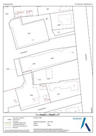 Hoofdstraat 6M, 7681 DG Vroomshoop - Kadastrale kaart - Den Ham G 3052 A36_page-0001.jpg