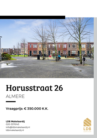 Brochure preview - Horusstraat 26, 1363 XN ALMERE (1)