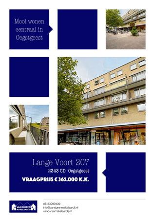 Brochure preview - Lange Voort 207, 2343 CD OEGSTGEEST (1)