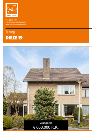 Brochure preview - Dieze 19, 5032 XE TILBURG (1)