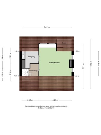 Floorplan - Leharstraat 60, 5011 KC Tilburg