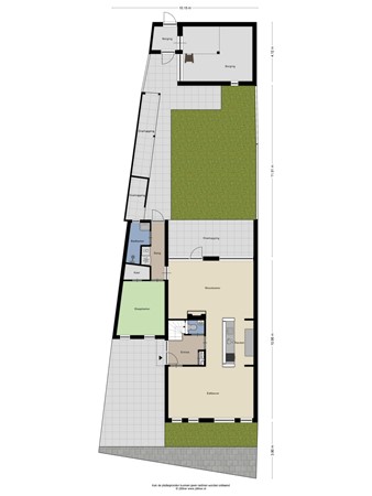 Floorplan - Pannenschuurlaan 158, 5061 DV Oisterwijk