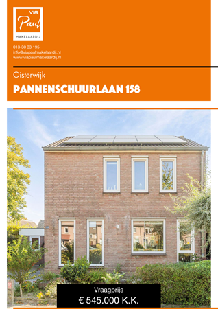 Brochure preview - Pannenschuurlaan 158, 5061 DV OISTERWIJK (1)