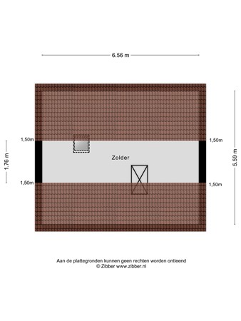 Floorplan - Ringbaan-Oost 232, 5018 HB Tilburg