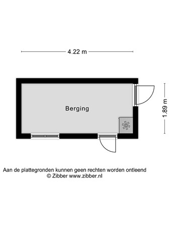 Floorplan - Valkenierstraat 47, 5021 DE Tilburg
