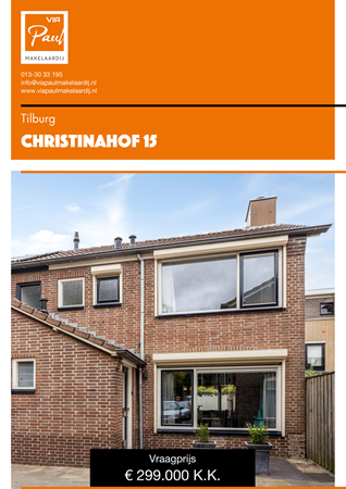 Brochure preview - Christinahof 15, 5046 NP TILBURG (1)