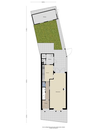 Floorplan - Sint Josephstraat 56, 5017 GJ Tilburg
