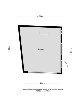 Floorplan - Ringbaan-Oost 409, 5017 AA Tilburg