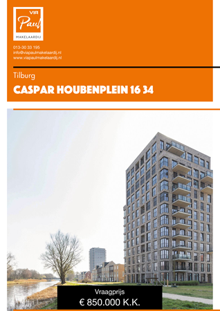 Brochure preview - Caspar Houbenplein 16-34, 5018 DC TILBURG (1)