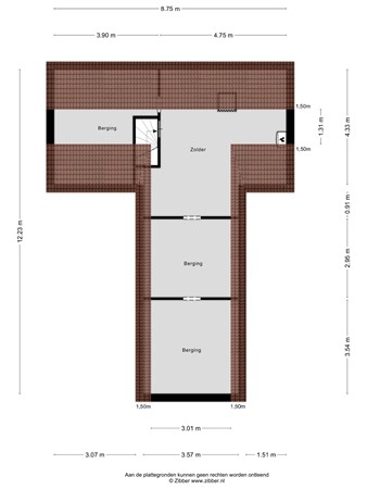 Floorplan - Leijzoom 29, 5051 WZ Goirle
