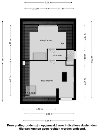 Plattegrond - Scheldekade 44, 4531 EH Terneuzen - 142413630_scheldekade_44_2e_verdieping_first_design_20230612_6554ef.jpg