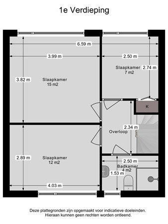 Plattegrond - Spoorwaterstraat 22, 4561 ZG Hulst - 1e_Verdieping.jpg