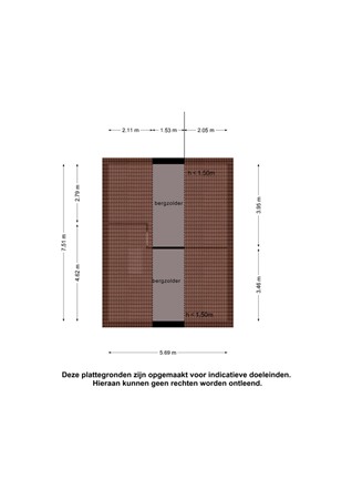 Plattegrond - Vylainlaan 21, 4566 AV Heikant - bergzolder.jpg