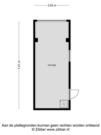 Floorplan - Hornstraat 15, 5045 BA Tilburg