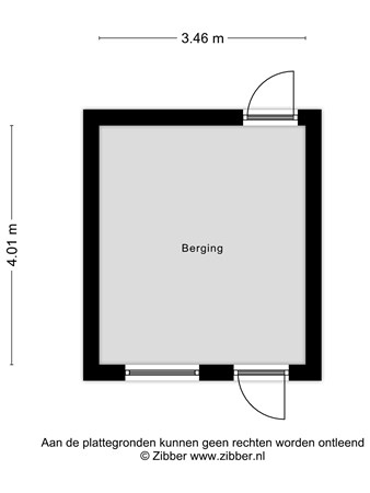 Floorplan - Akkerstraat 41, 5025 ME Tilburg